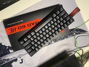 Satılır: MADLIONS MAD60 HE RGB (Qara) – Yeni Klaviatura tam yenidir
