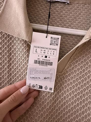 rezin bot: Polo köynək, Zara, L, rəng - Bej — 2