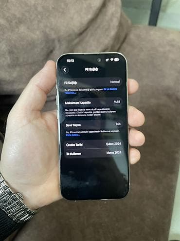 iphone 14 pro 512: IPhone 15 Pro, 128 GB, Natural Titanium, Zəmanət, Barmaq izi, Simsiz şarj — 4