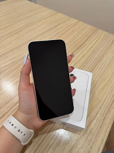 Техника и электроника: IPhone 13, 128 ГБ, Белый, Face ID, Беспроводная зарядка — 6