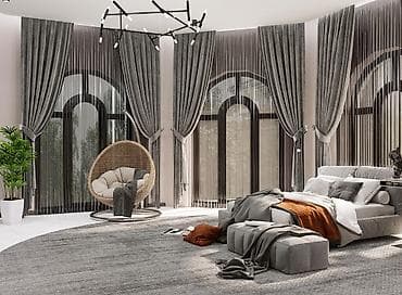 Güzgülər: Çılçıraq, 10 və daha çox lampa, Xrustal — 5