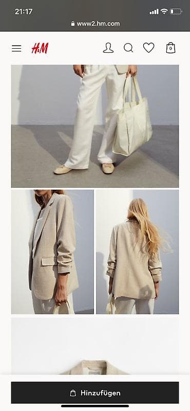 muncuqdan canta: HM pencek xs razmer. Balaca gelib deye satiram. Almaniyadan sifaris — 1