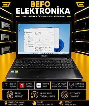 ipad pro qiyməti: Satılır: ASUS X556URK (i7 + SSD + NVIDIA 930MX) ✔️ Prosessor: Intel — 1
