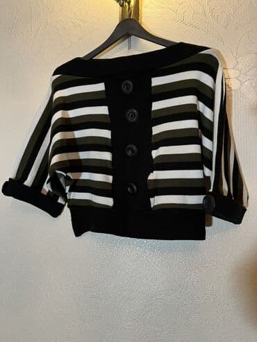 Toy paltarları və aksesuarları: Qadın geyimləri dəsti – 4 model 1) Qara yüngül jaket - Rəng: qara, ağ — 3