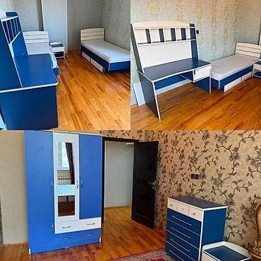 stol ucun doşək: SnGenc otaq desti 450 azn, yaxsi veziyyetde Deste iki bazali krovat — 1