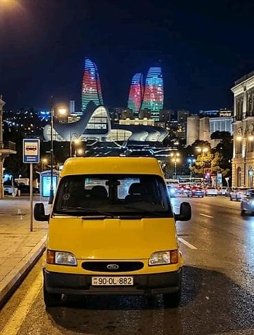 lada disk: RAZalAŞMA YOLU İLƏ))! Ford Transit sarı rəngli miniven/kargo — 3