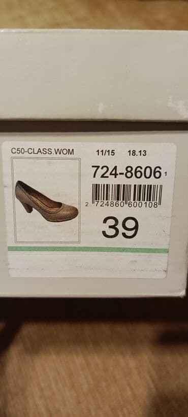 ayaqqabılar: Tuflilər, Ölçü: 39, İşlənmiş — 3