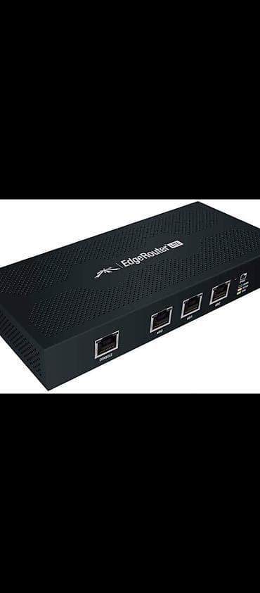 internet limitsiz: Ubiquiti EdgeRouter Lite + PoE Injector dəsti Məhsul təsviri: - — 1