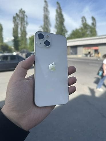IPhone 13, 128 GB, Ağ, Zəmanət, Kredit, Face ID