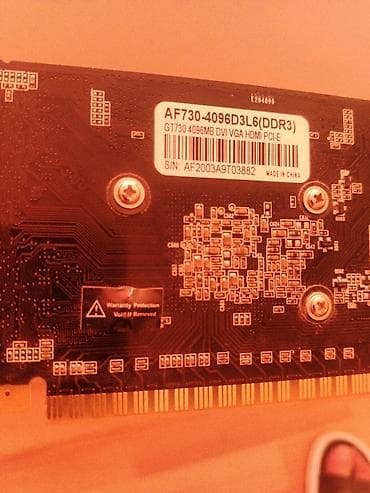rtx 4060 8gb: AFOX GeForce GT 730 (4GB DDR3) video kartı SALAM TAM IWLEKDIR YENI — 6