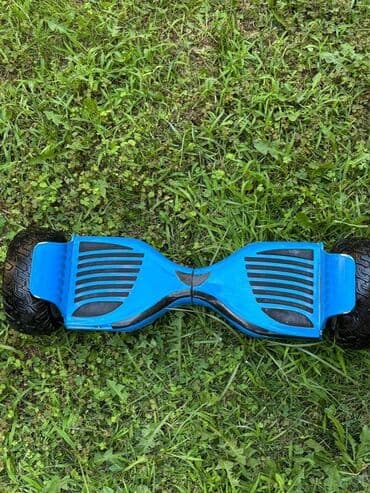 nerd taxta sekilleri: Off-road hoverboard (özözünə balanslanan skuter) - Rəng: mavi, qara — 1