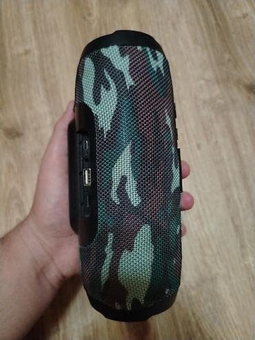 Kampaniya rəngli (kamuflyaj) portativ Bluetooth akustik kolonka