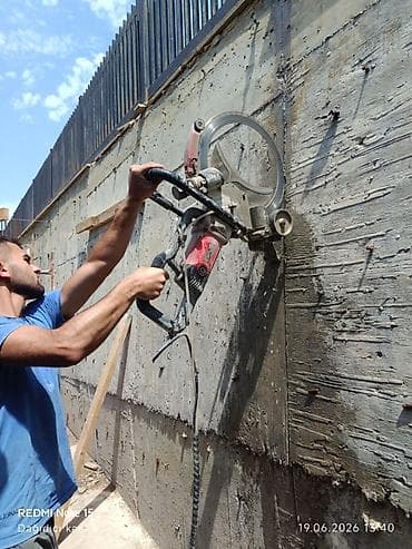 taxta qapi temiri: Beton kəsmə xidməti - Divar, döşəmə və tavanlarda dəqiq və səliqəli — 10