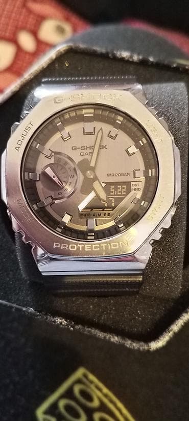 orient saat: Yeni, Qol saatı, G-Shock, rəng - Gümüşü — 2