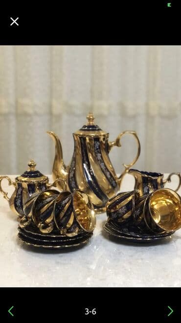 madonna serviz: Çay dəsti, rəng - Göy — 2