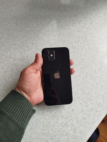 alfon 16 qiymeti: IPhone 12, 64 GB, Qara, Face ID — 7