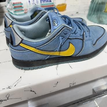 nike original: Nike SB Dunk Low “Blue Lobster/Cartoon” tərzində skeytbord ayaqqabısı — 4