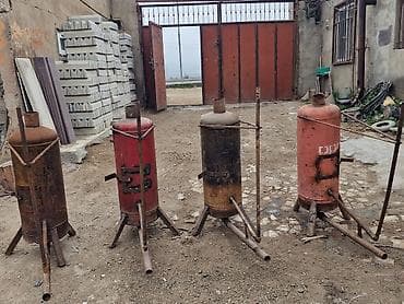 iran sobasi kreditle: Metaldan hazırlanmış yağ/sobası – şaquli tip - Korpus: qalın divarlı — 2