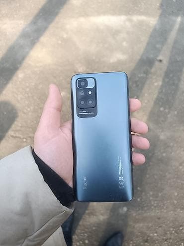 Mobil telefon və aksesuarlar: Redmi 10, 128 GB, rəng - Boz, Sensor — 2