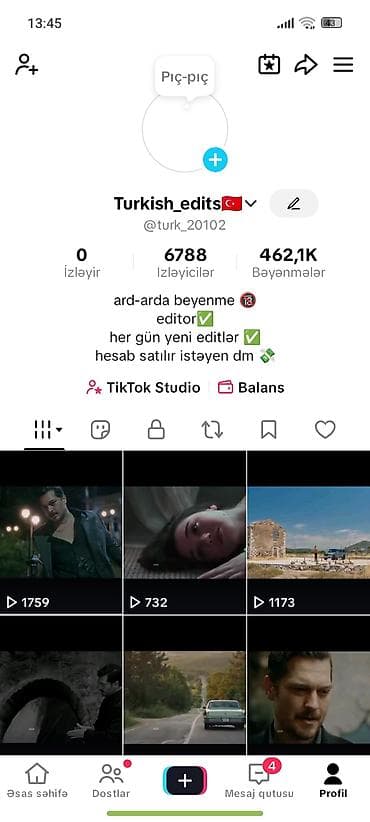 kassir vakansiya restoran: TikTok hesabı: Turkish_edits (@turk_20102) hesab satılır istəyen dm — 1