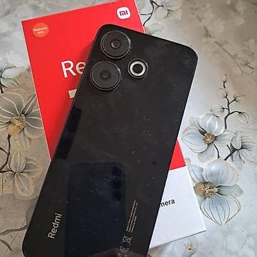 xiaomi 17 pro max kontakt: Redmi 13, 256 GB, rəng - Qara, Sensor — 3