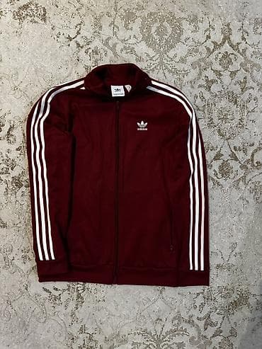 desd paltarlar: Adidas Originals trefoil idman dəsti — bordo rəngdə - İkitərtibli — 2