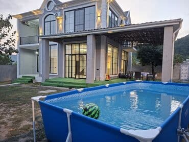 xoşbulaqda ev satılır: 4 комнаты, 260 м², Нет кредита, Свежий ремонт — 1