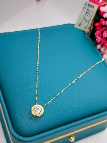 1 qram qızılın qiyməti 2024 750: Boyunbağı, Sarı qızıl, 585 Əyar — 1