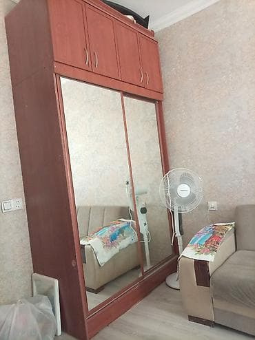 Güzgülü şkaf-kupe - Material: ağac teksturalı laminat — 3
