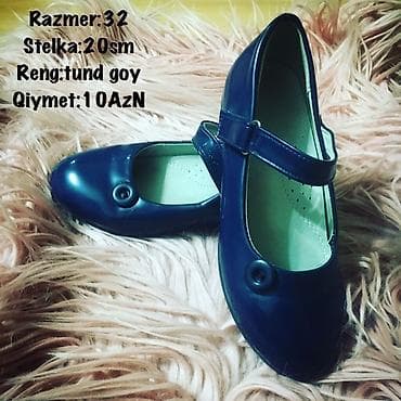 Праздничные костюмы: Razmer:32, stelka 20sm, tund goy rengdedi, laklidi, 10 manat ayaqqabi — 1