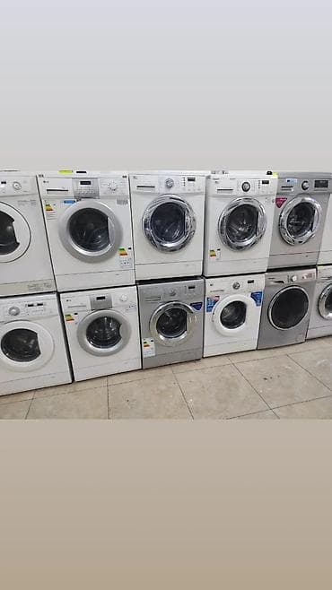 Paltaryuyan maşın LG, 5 kq, İşlənmiş, Avtomat, Qurutmasız, Kredit yoxdur, Pulsuz çatdırılma — 1