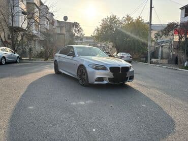 bmw 7 серия 740i at: BMW 5 Series (F10) sedan – gümüş rəng. Texniki xüsusiyyətlər və — 3