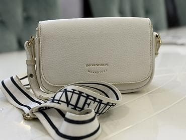 kişi çanta: Çiyin çantası, Emporio Armani, İşlənmiş — 1