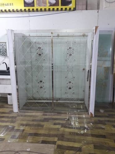 temper şüşə satışı: Новый Кабинка с открытым верхом, Угловая, Доставка в районы, Бесплатная доставка — 8