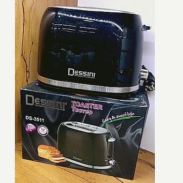 Toster Dessini, rəng - Qara, Yeni, Ödənişli çatdırılma
