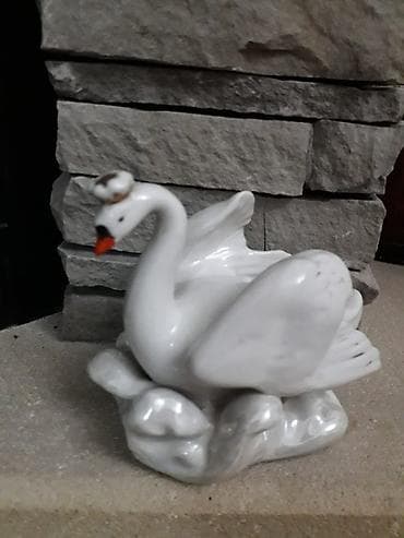 Статуэтка «Царевна-Лебедь», Дулево, 1960 г., скульптор Кожин П. М.