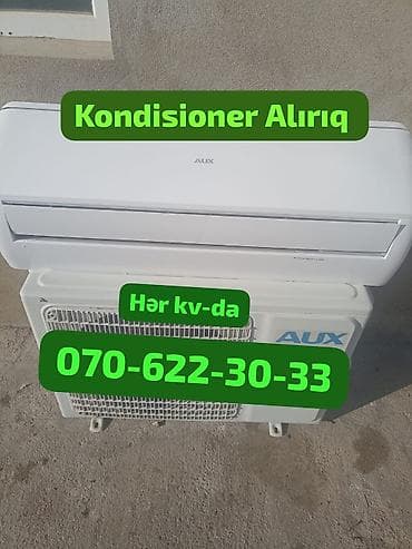 Kondisioner alıram. Hər kvadratda kondisioner alıram. Qiymət razılaşma — 1