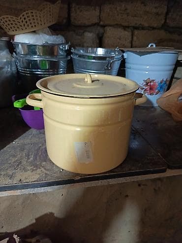 iran qaz sobası: Qazan, rəng - Ağ — 3