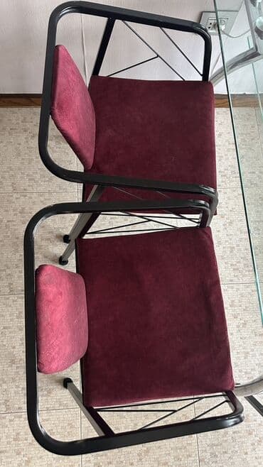 Məişət kimyəvi maddələri: Mətbəx üçün, Qatlanmayan, rəng - Bordo Stul — 2