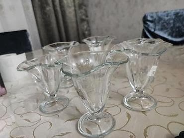 denge qabi: Tort və şiriniyyat qabı, Şüşə — 1