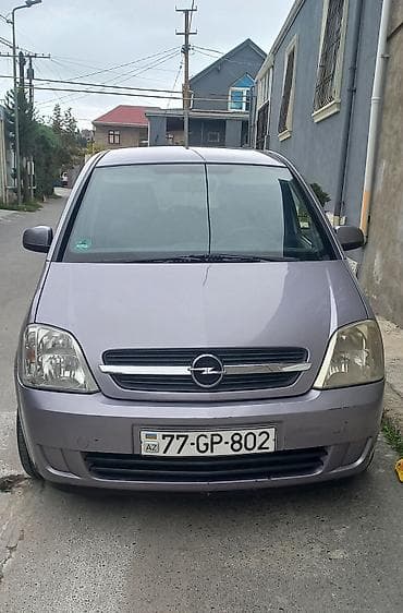 e 280: Opel Meriva A – gümüşü/boz monominiven 1.4 bezin əla veziyətdə rəng — 3