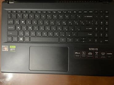 acer aspire vn7 791g: Acer Nitro V 15 oyun noutbuku - Ekran: 15.6" IPS, 165 Hz (etiketdə — 5