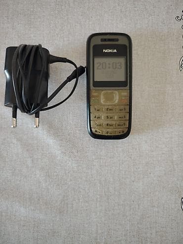 noki n8: Nokia C12, rəng - Boz, Düyməli — 3