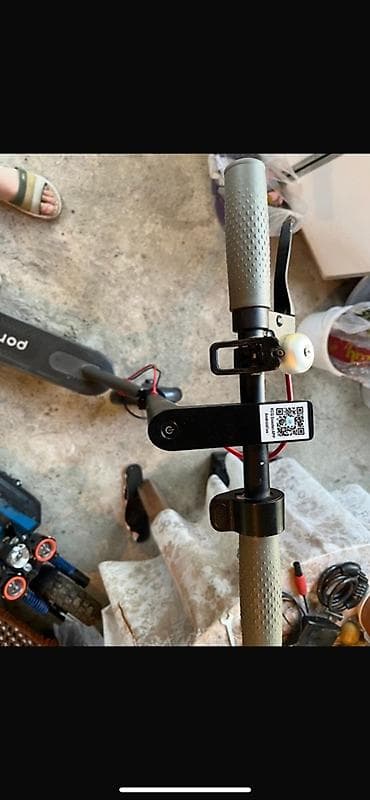 elektrik skuter satilir: Porodo elektrik skuter Batareka dəyişilməlidir qalan hərşey işləkdir — 4