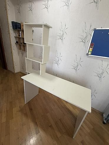 l masalar: Künc masa, Stulsuz, Polkalı, Siyirməsiz, Sadə laminat — 2