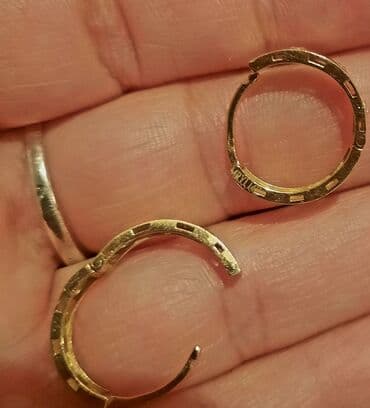 qızılın 1 qramının qiyməti 2024: Sırğa, Cartier, Sarı qızıl, 585 Əyar, 222 g, Ünvandan götürmə — 3