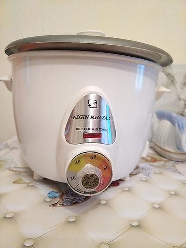 Elektronika: Negin Khazar düyübişirən (Rice Cooker Cook) – model 908 - Rəng: ağ — 1