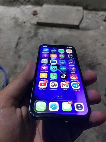 Мобильные телефоны и аксессуары: IPhone 12 mini, 64 ГБ, Черный, Беспроводная зарядка, Face ID, С документами — 1