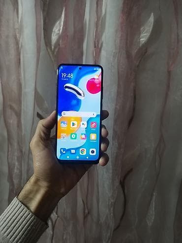 telefonlar xiomi: Xiaomi 11i, 128 GB, rəng - Göy, 
 İki sim kartlı — 2