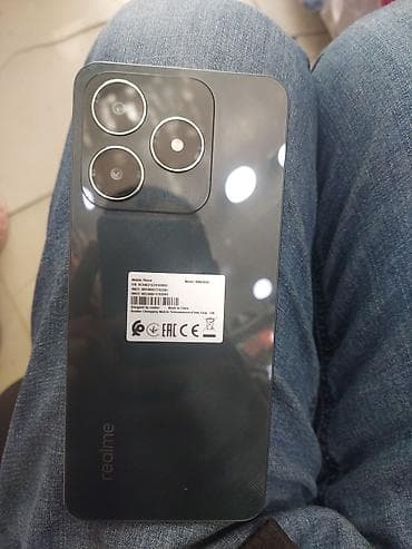 Realme C61, 256 GB, rəng - Boz, Face ID, Barmaq izi